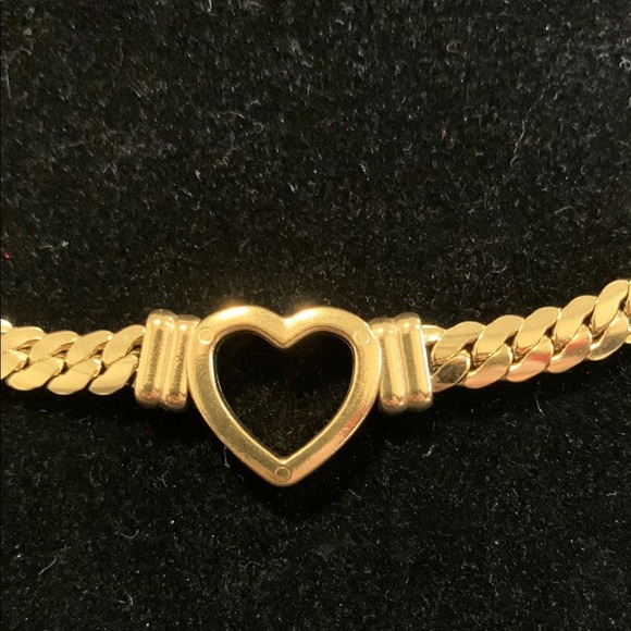 Stainless steel Gold Heart Necklace - Picture 2 of 3